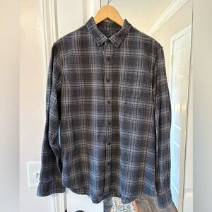 14th & Union Charcoal Plaid Men's Shirt